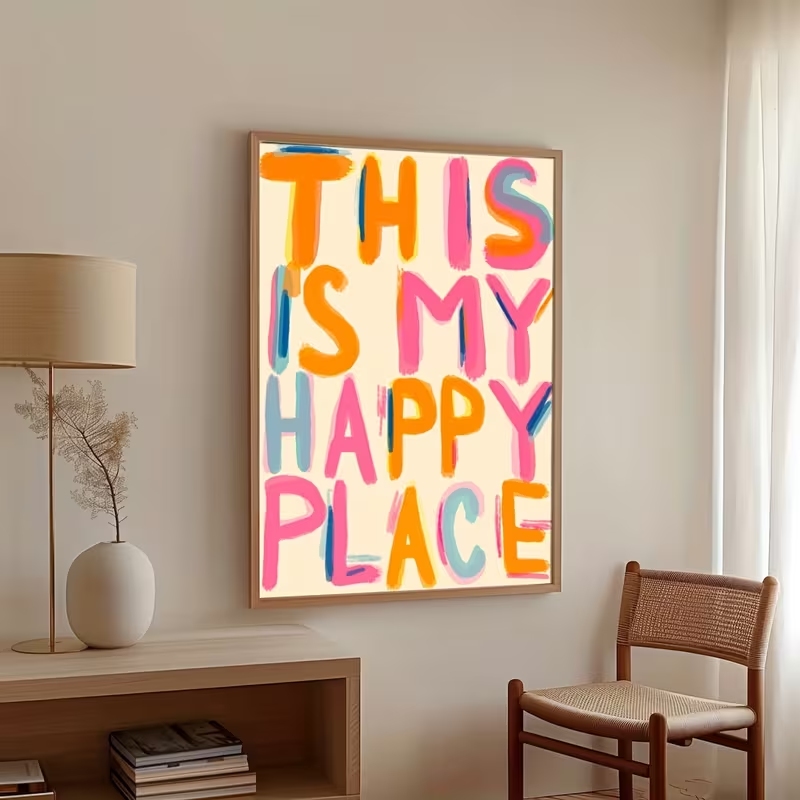لوحة فنية حديثة مطبوعة على الق - مراجعة Home Decor Reviews وسعره