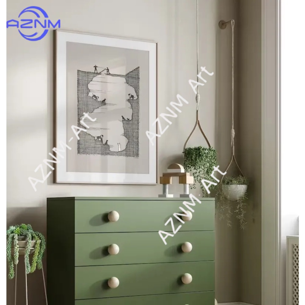 لوحة قماشية مطبوعة لمشهد يسوع  - مراجعة Home Decor Jesus وسعره