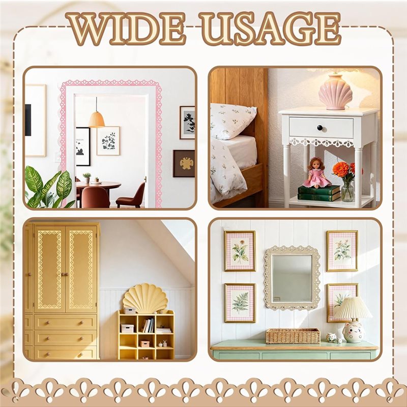 【سايبر مونداي】حواف خشبية مزخرف - مراجعة Home Decor Wall Molding وسعره