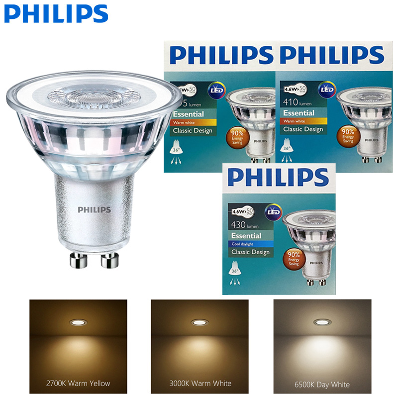مصباح LED من نوع GU10 PAR16 من - مراجعة Philips Bulb Led Classic وسعره