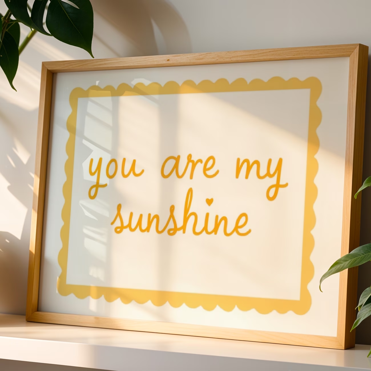 لوحة فنية جدارية حديثة بعبارة  - مراجعة Home Decor Yellow وسعره